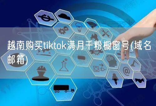 越南购买tiktok满月千粉橱窗号(域名邮箱)
