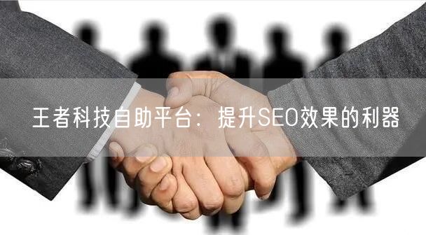 王者科技自助平台：提升SEO效果的利器