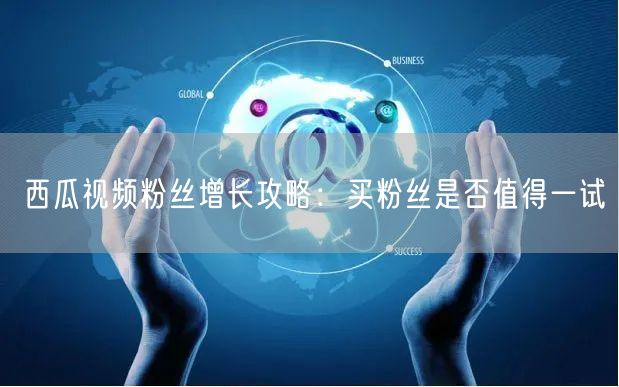 西瓜视频粉丝增长攻略：买粉丝是否值得一试