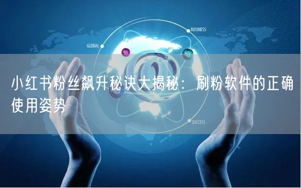 小红书粉丝飙升秘诀大揭秘：刷粉软件的正确使用姿势